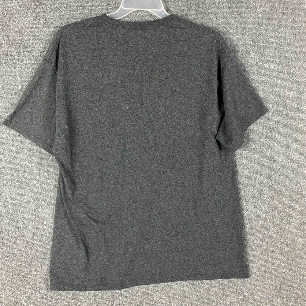 Champion‎ Spartans T-Shirt Men's XL Short Sleeve Charcoal Gray Cotton Blend - Picture 6 of 7